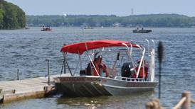 Man who fell off tube on Fox Lake believed to have died, authorities say