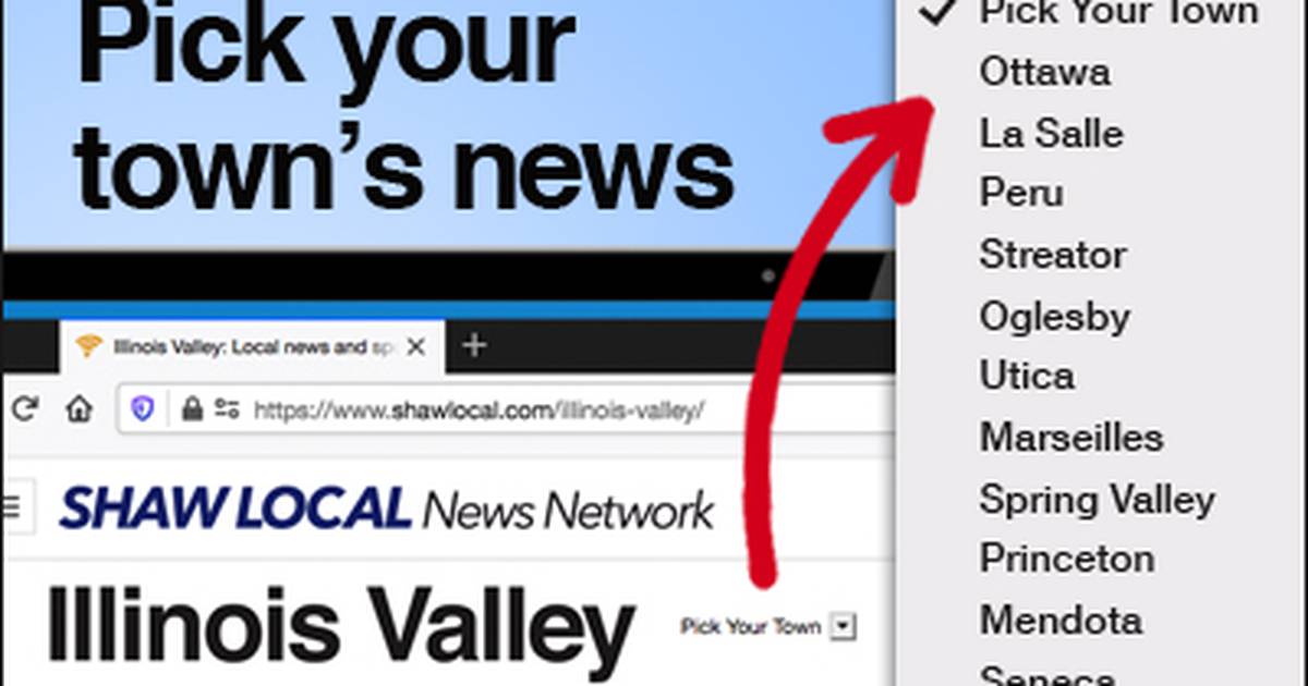 How to access your town’s news on Illinois Valley
