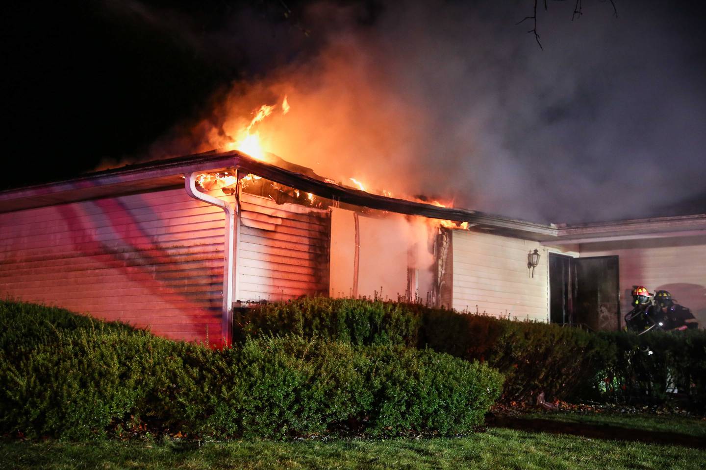 Two adults, a cat and a dog died Tuesday, March 5, 2024, in a house fire near Union.