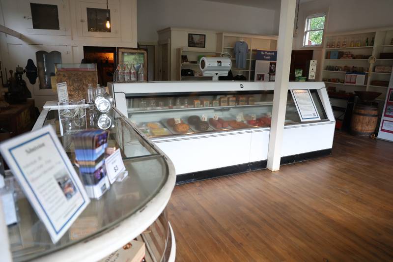 Visitors step back in time as they enter the Emma Planinsek Grocery and Meat Market Museum on Thursday, Sept. 29, 2023.