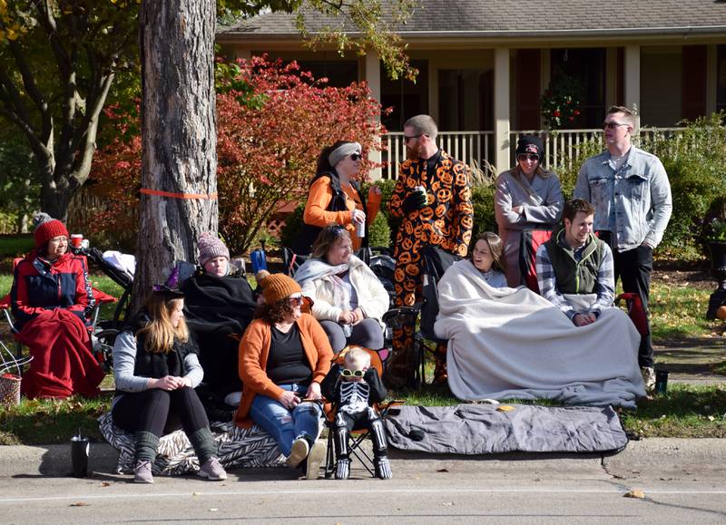 People lined Somonauk street in Sycamore to watch the Sycamore Pumpkin Festival Parade, held Sunday, Oct. 31, 2021.