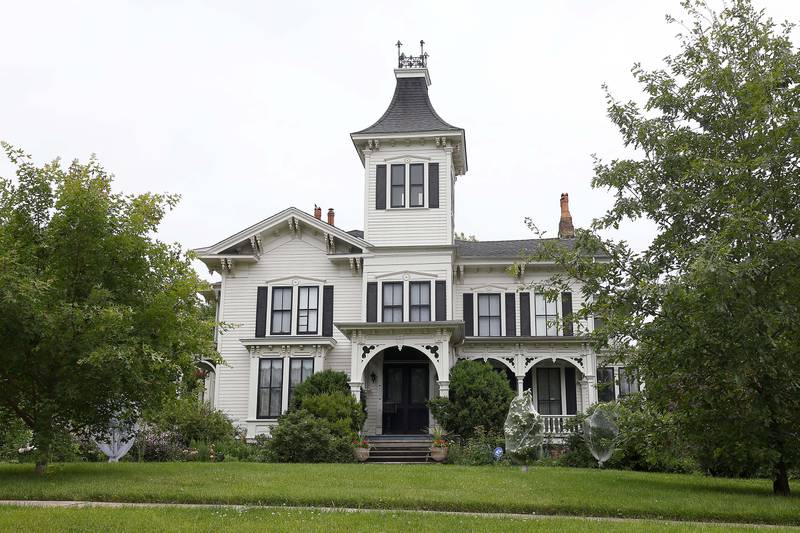 Harold Gray's former Victorian home 119 N Main Street Wednesday, June 5, 2024 in Lombard.