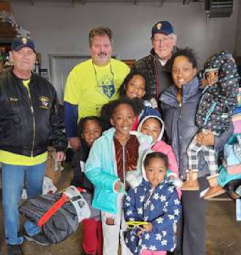 The Knights of Columbus, Divine Mercy Council #14463 of Yorkville collected over 250 coats for kids in need in our community as part of the Coats for Kids program.