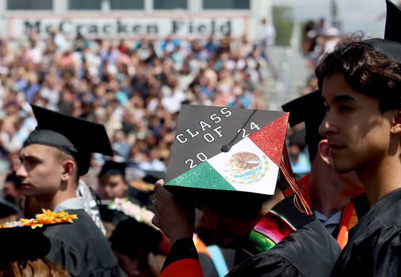 McHenry High School held its 104th Annual Commencement at McCracken Field on Saturday.