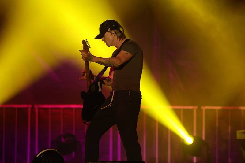 Goo Goo Dolls frontman John Rzeznik performs at the Taste of Joliet on Friday, June 21, 2024 at Joliet Memorial Stadium.