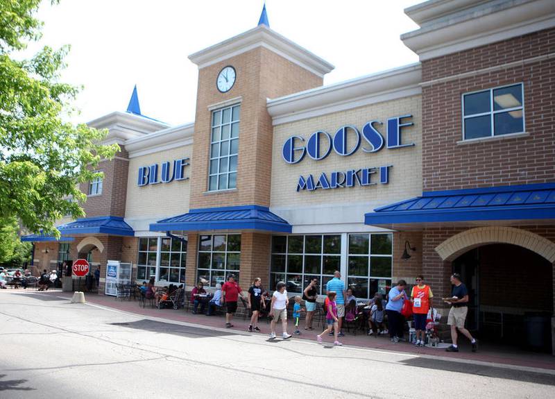 Blue Goose Market hosts a weekly cookout in St. Charles. The Downtown St. Charles Partnership launched the City Side brand in March 2015 and celebrated its one-year brand anniversary in April.