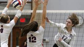 Photos: Prairie Ridge vs. Belvidere North in the Class 3A Woodstock North Sectional final volleyball