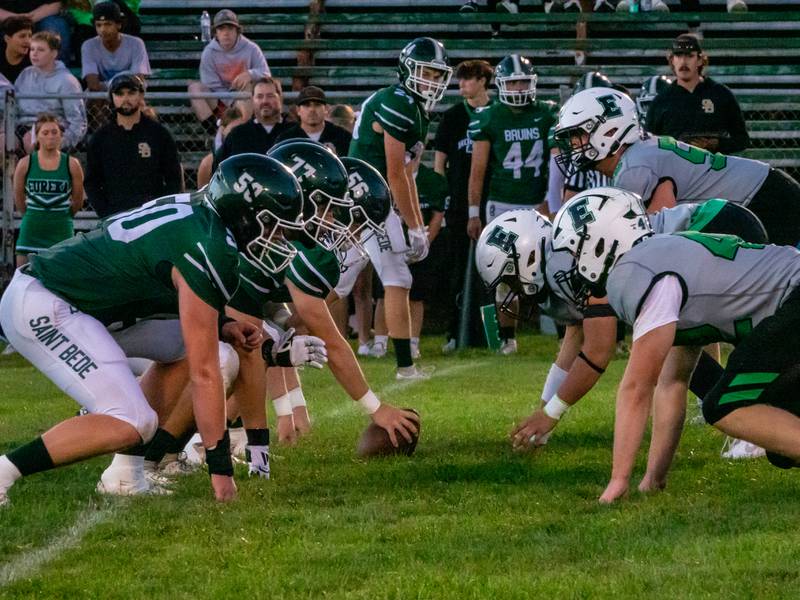 St. Bede face off against Eureka on Friday, September 6, 2024 at St. Bede in Peru.