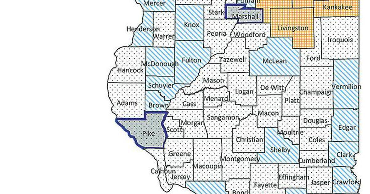 Illinois LateWinter and Special CWD Deer Hunting Seasons Counties