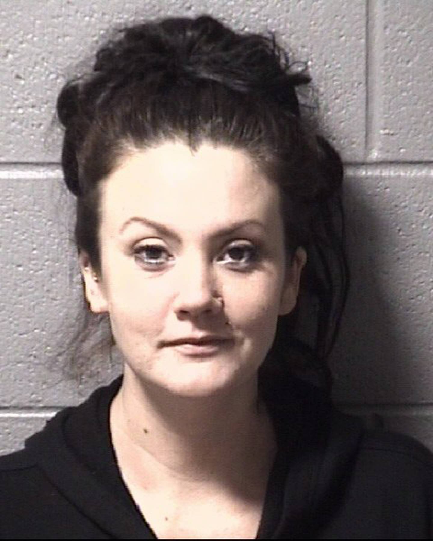 Chynna Daugherty, now 33, of Genoa, shown here in this 2022 photo provided by the DeKalb County Jail. Daugherty pleaded guilty Wednesday, Feb. 28, 2024, to two counts of aggravated DUI causing death, one count each for Christopher Henning and Amanda Henning, of Sycamore, after a Feb. 12, 2022 crash. Daugherty was sentenced to 12 years in prison.