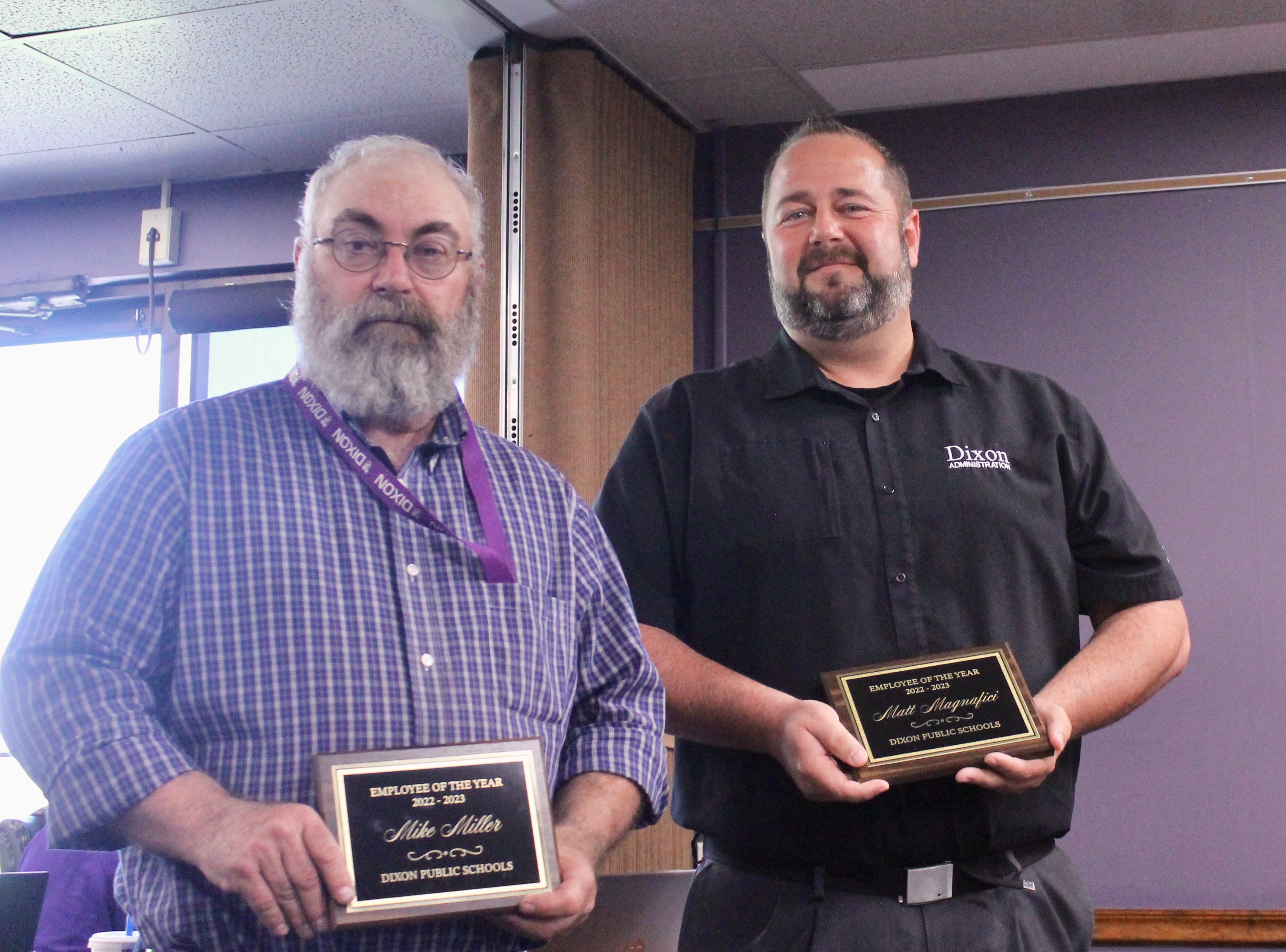 Dixon Public Schools honors top employees