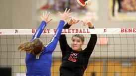 Benet uses 14-1 start to get 2-0 sweep over St. Charles North, extend win streak to 21 matches