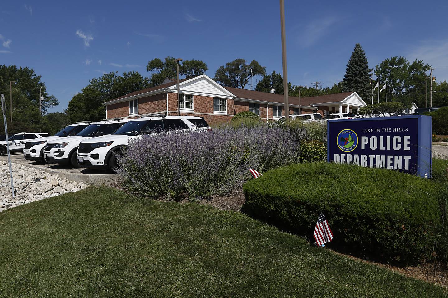 The Lake in the Hills Police Department, 1115 Crystal Lake Road, in Lake in the Hills, on Tuesday Aug. 16, 2022.