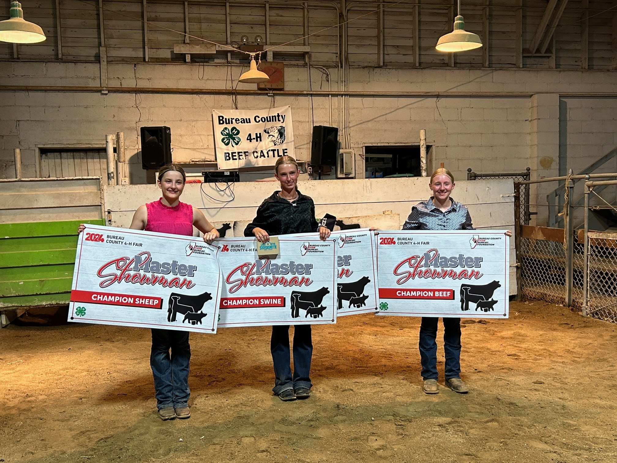 Payton Frueh named 2024 Bureau County Master Showman