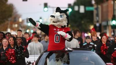 Photos: NIU continues homecoming festivities with block party in downtown DeKalb