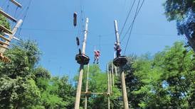 Zip through the summer at Echo Bluff Park in Spring Valley