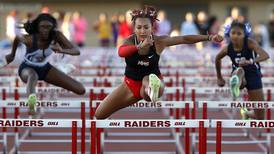 Girls track and field: Huntley runs away with 3rd straight sectional title