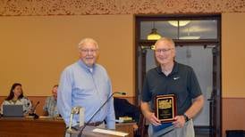 Ogle County Board recognizes Champley for 28 years of animal control service