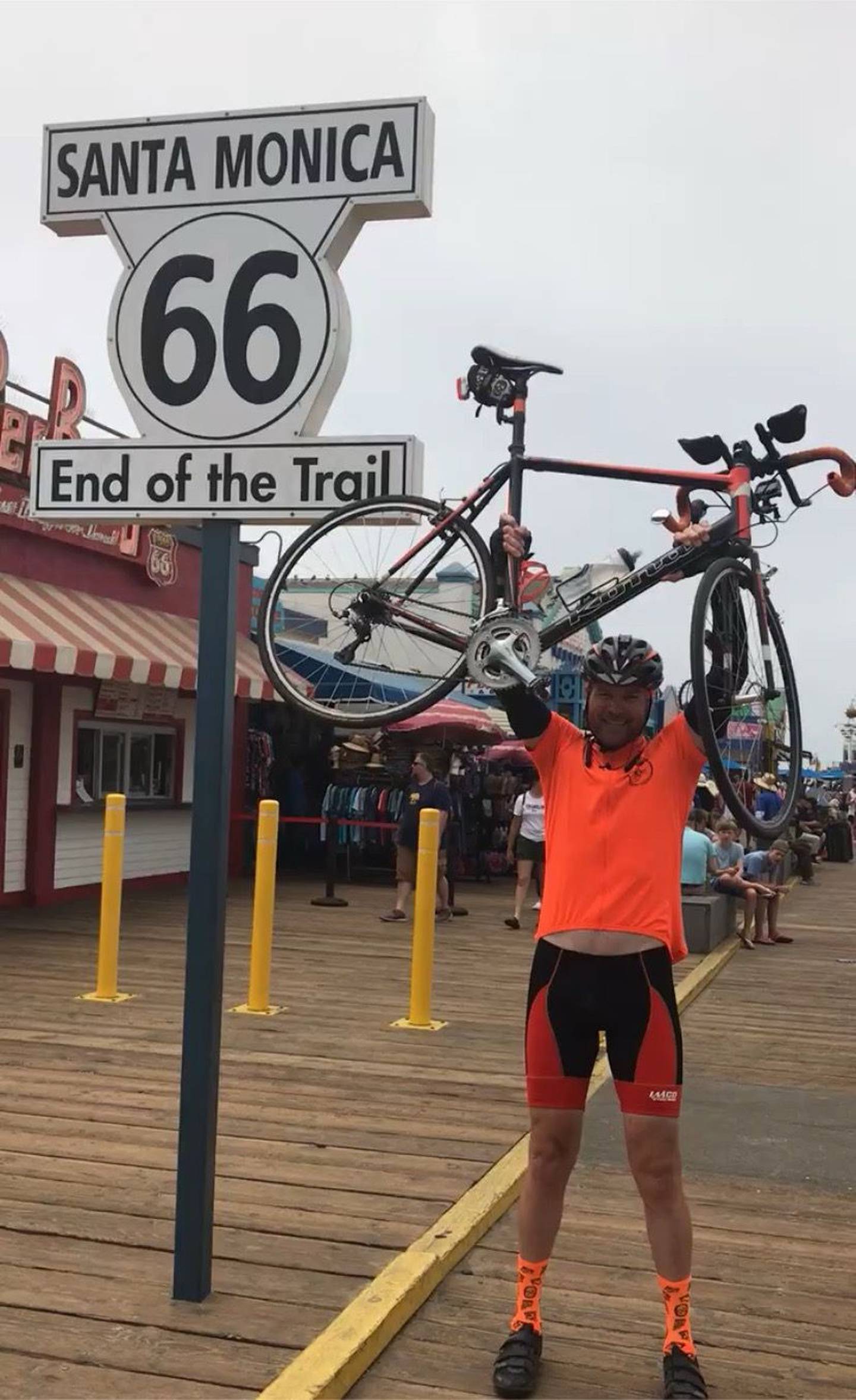 He conquered Route 66, now Mark Linder of Michigan is appealing to friends and family in the Illinois Valley to help him trek 2,700 miles across the Great Divide Mountain Bike Route. Linder is pedaling across the Rockies to raise $50,000 to fight pediatric cancer in memory of his son, Kevin.