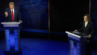 Harris and Trump detail their starkly different visions in a tense, high-stakes debate