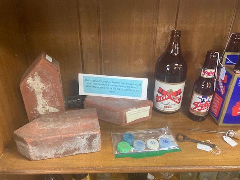 The Putnam County Public Library District has a Star Union Brewery Display at its Hennepin location, 214 N. Fourth St., through the end of June. John Shimkus donated the collection to the Peru Public Library last year.