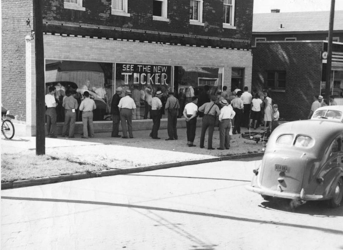 The Tucker automobile showroom in 1947 stood at 1401 N. La Salle St., Ottawa, which is now the home of TPM Stems.