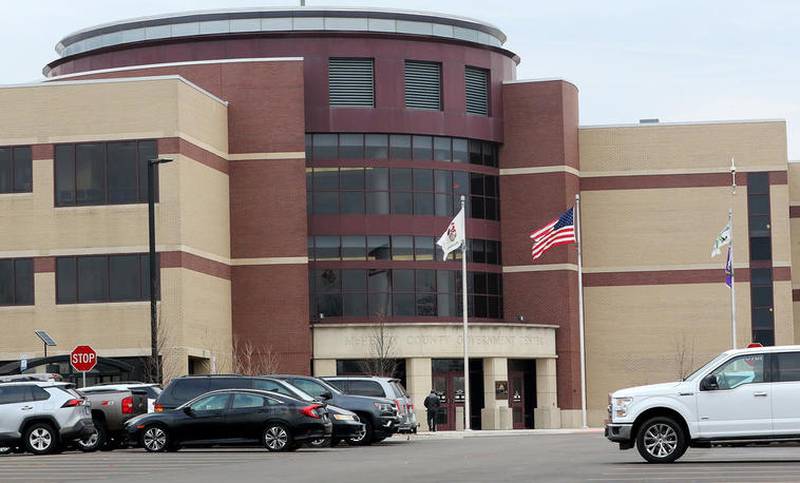 The McHenry County courthouse in Woodstock.