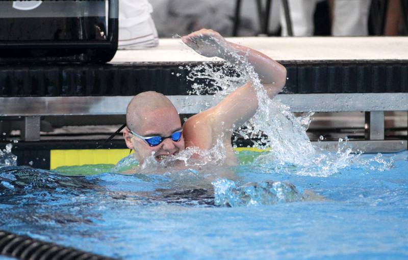 IHSA Boys State Championships at FMC Natatorium in Westmont on Saturday, Feb. 25, 2023.