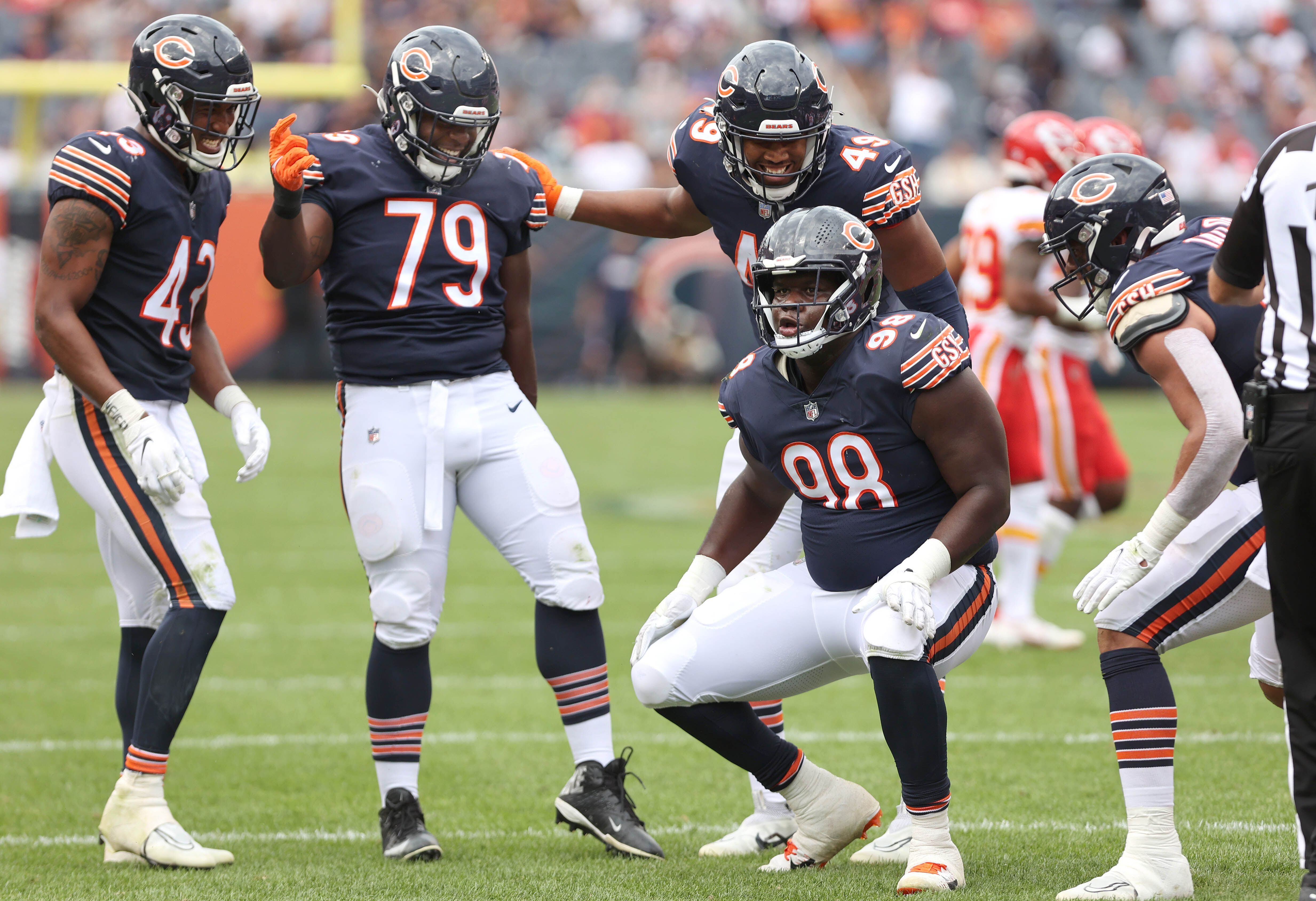 10 Chicago Bears with a ton to play for in preseason finale