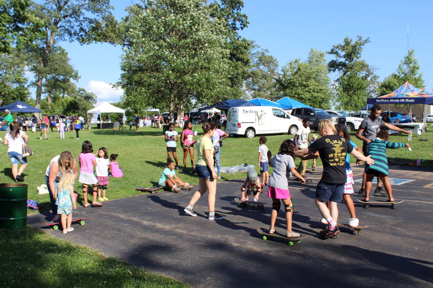 DeKalb County area community members are invited to make new summertime memories wit family and friends at the free-to-attend 12th annual Family Fun Fest, which will run from 4:30 to 7 p.m. Wednesday Hopkins Park, 1403 Sycamore Road, DeKalb.Family Fun Fest will run from 4:30 to 7 p.m. Wednesday Hopkins Park, 1403 Sycamore Road, DeKalb.