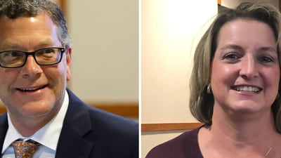 For McHenry County Board chair, both Mike Buehler, challenger Kelli Wegener boast they’re taxpayer-friendly