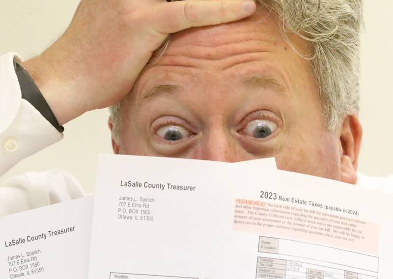 Sticker shock! La Salle County tax bills arrived this week and many residents are paying more this year. Why? Home values rose not only across the Illinois Valley, but across the state. The increased valuations offset tax rate cuts by many cities and school districts in La Salle County.