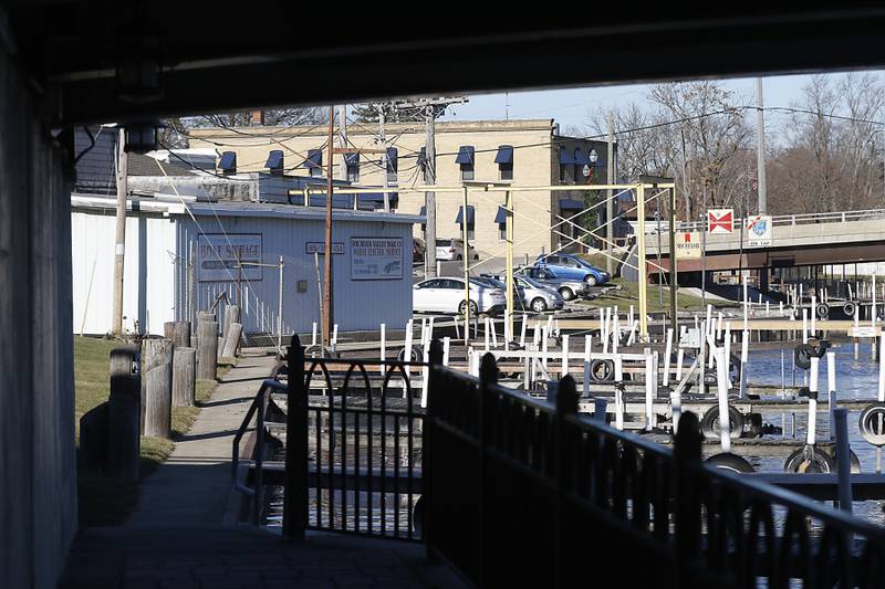 This section of the McHenry Riverwalk, from the Route 120 bridge to the Pearl Street bridge, could see construction in summer 2023.