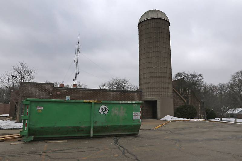 The old Cary Village Hall, at 655 Village Hall Drive, in Cary, on Tuesday, Feb. 7, 2023. Work has started on converting the space into the McHenry County Sheriff's Office's new law enforcement training facility. The facility will allow local agencies to train closer to home.