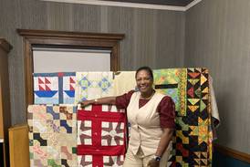Streator hears history of Underground Railroad quilts