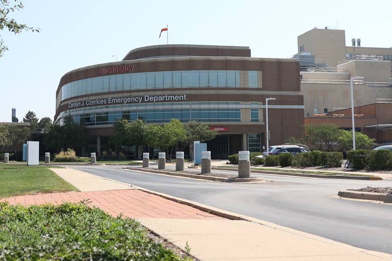 Ascension Saint Joseph-Joliet Emergency Department on Thursday, Aug. 24, 2023.