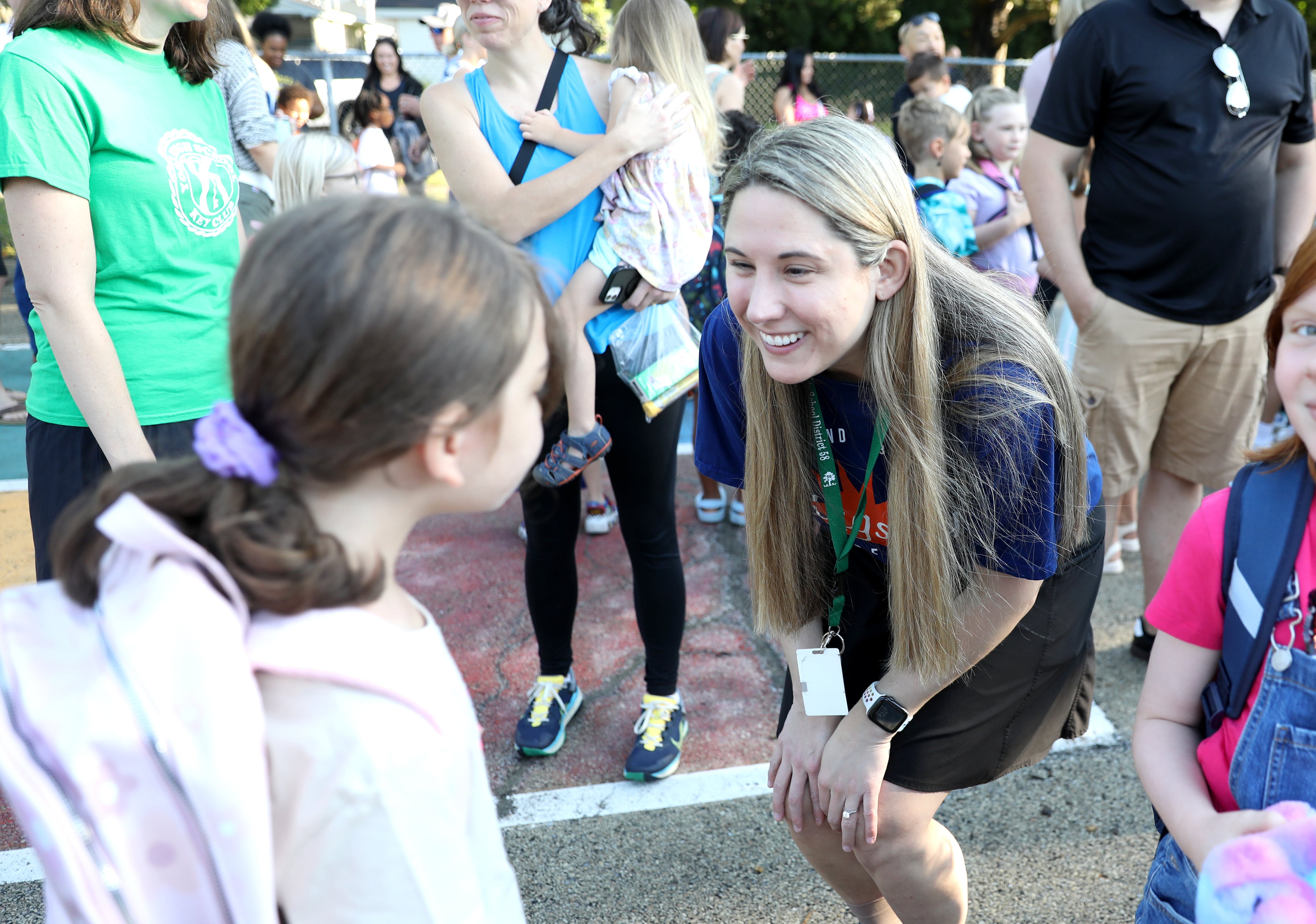 Photos: The first day of school at Kingsley Elementary School in Downers Grove