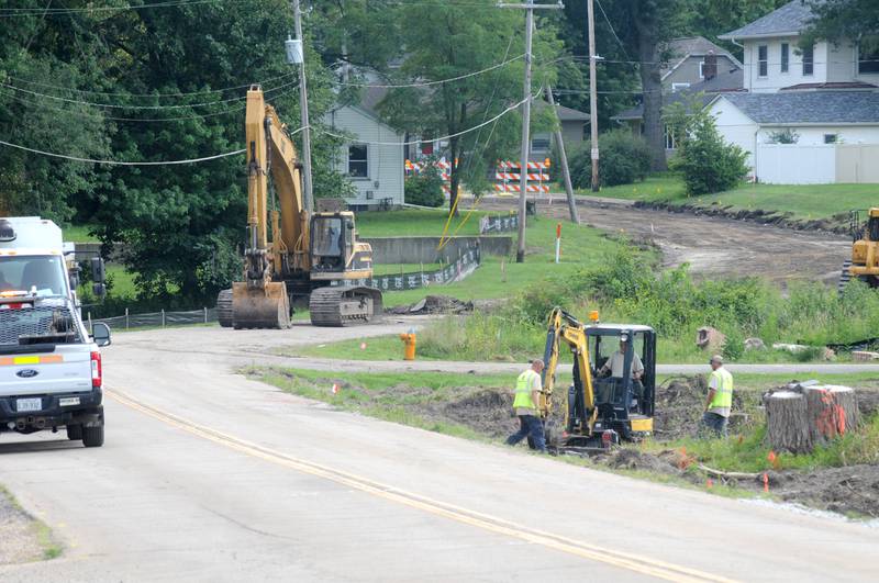 Green Street in Ottawa is closed to through traffic at Chapel Street. The work started Monday, July 22, 2024, and is expected to last until December.