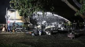 Fire at RV resort near Marengo destroys motorhome, explodes propane tanks