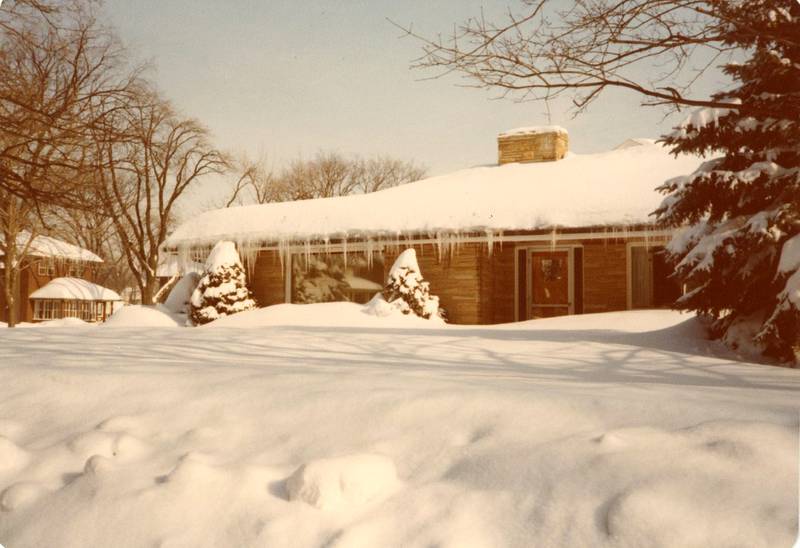 1967 Snowstorm, 7 South Lincoln Avenue in Geneva.