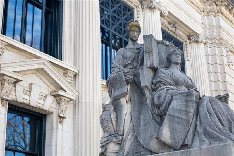 The Illinois Supreme Court Building is pictured in Springfield.