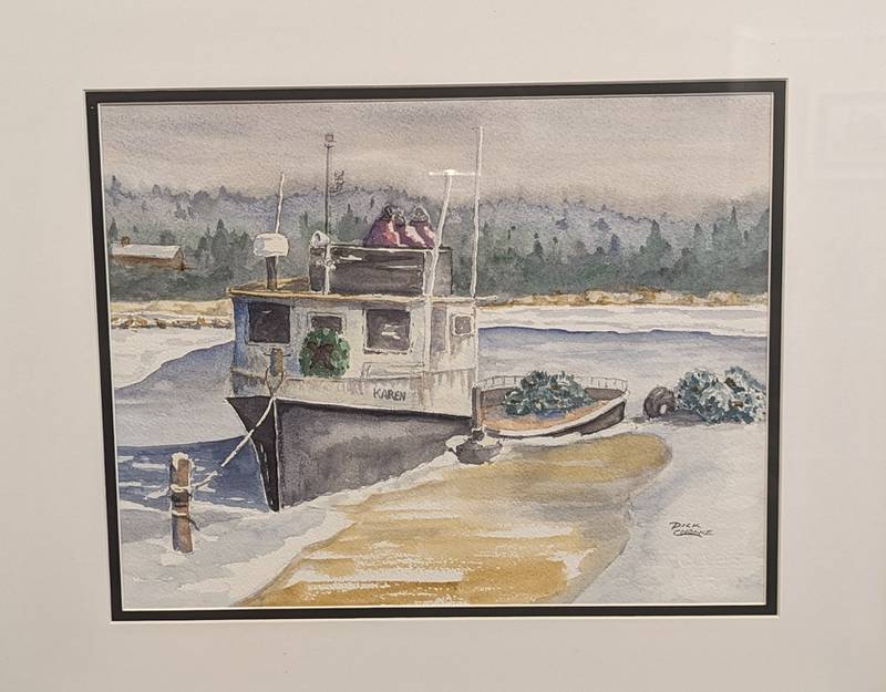 The Next Picture Show gallery in Dixon, where the exhibition “Winter Scenes and Holiday Dreams” is on display through Jan. 9.