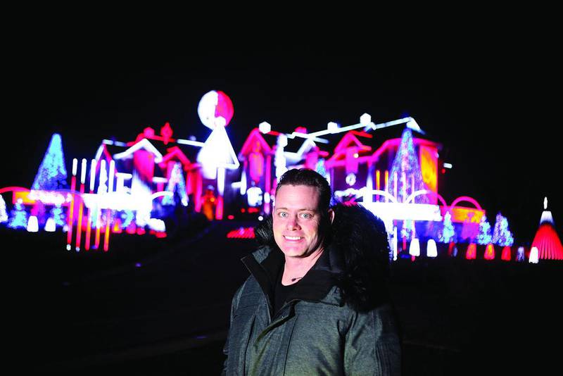 Brian Larsen and his family won ABC-TV’s “The Great Christmas Light Fight” in 2013 for their Campton Hills home.