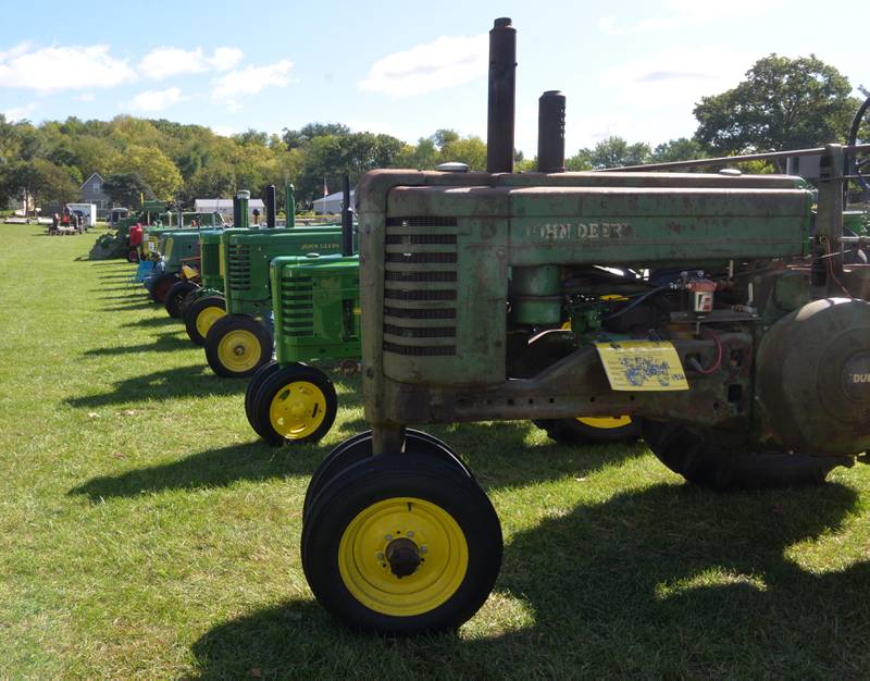 Fifty-two tractors were on display at the Autumn on Parade Tractor Show on Saturday, Oct. 7, 2023 at Oregon Park East.