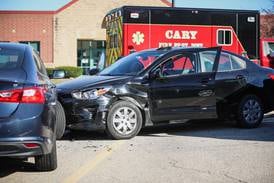 School nurse aids man who suffers medical emergency, crashes into cars at Cary school parking lot