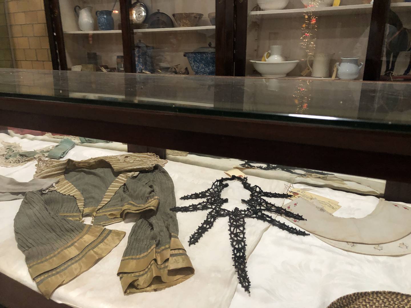 Textiles and clothing are part of the McHenry County Museum and Historical Society collection at its Union location.