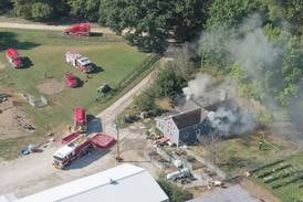 Rural Princeton house uninhabitable after Tuesday fire