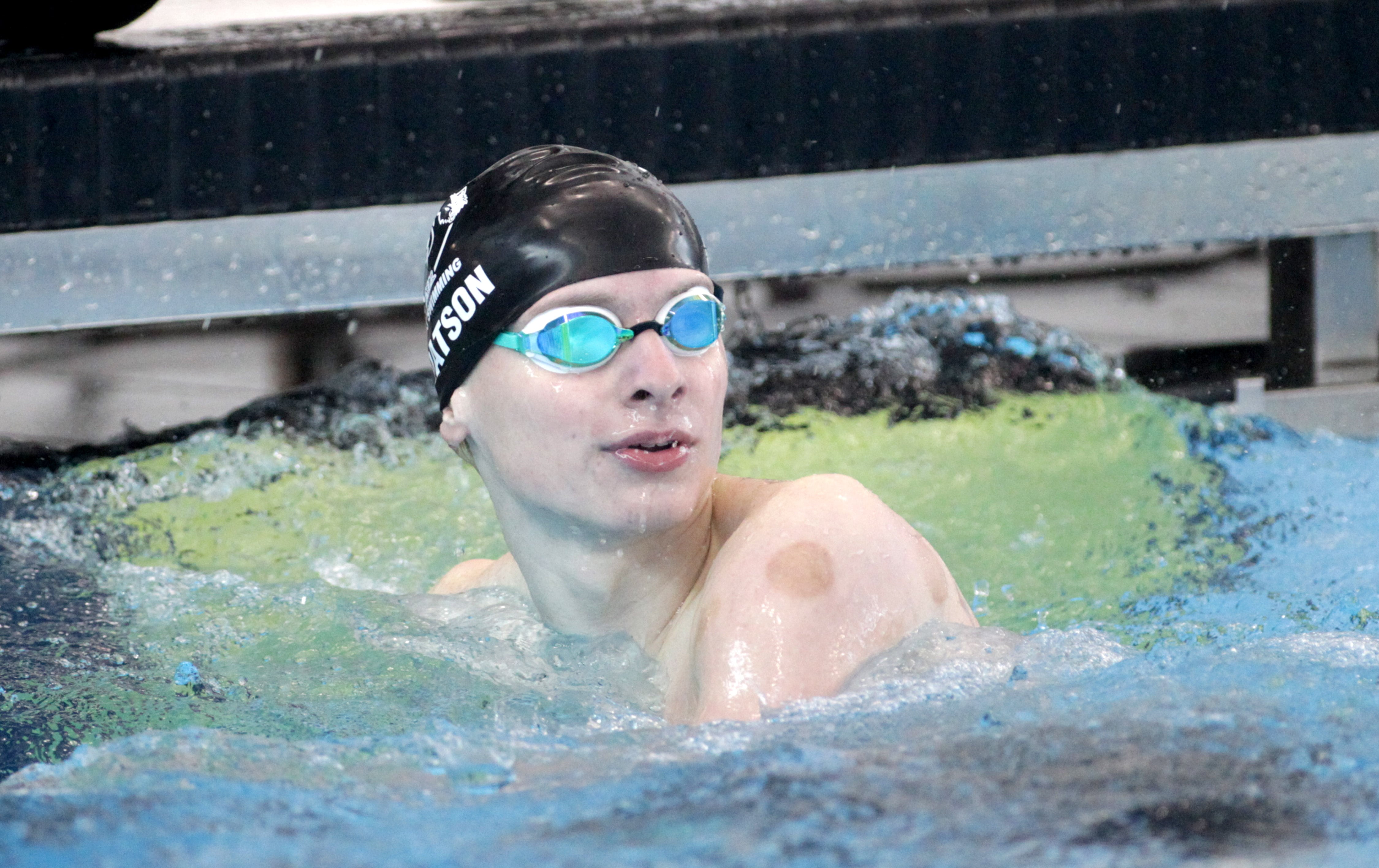 IHSA Boys State Championships at FMC Natatorium in Westmont on Saturday, Feb. 25, 2023.