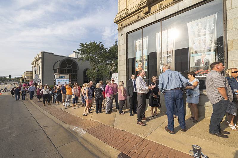 The Dixon hosted the premier of “Reagan,“ Thursday, Aug. 22, 2024. Hundreds swarmed into the theater for the showing.