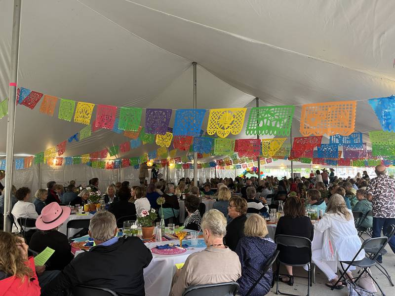 The Rock River Garden Club held their 11th annual fundraiser, Blooming on The Rock, at the Dixon riverfront Saturday evening, June 8.